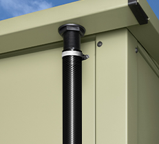 Hemelwaterafvoer incl. bevestigingsset